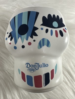 Don Julio Tequila Tiki Mug Skull Mugs Claudio Limon Design Cup Day of the Dead