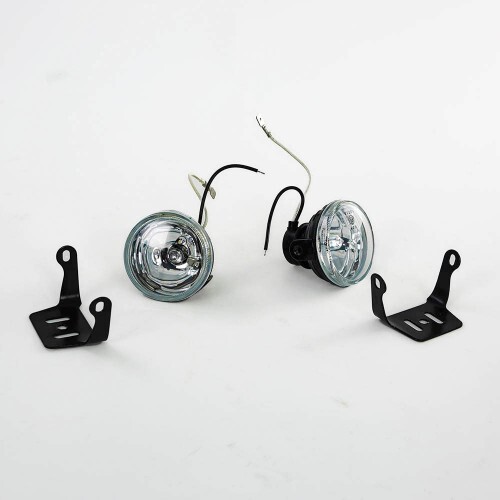 Nouvelles lampes halogènes universelles pour spot brouillard de voiture lumières ampoule à objectif transparent 12 V H3 55 W - Photo 1/2
