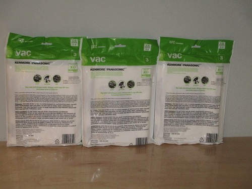 Kenmore Panasonic Staubsauger Style C/Q 5055 C-5 Staubsaugerbeutel AA13470 Neu Posten 3 - Bild 2 von 2