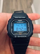 casio g-shock dw-5600 color screen mod Blue