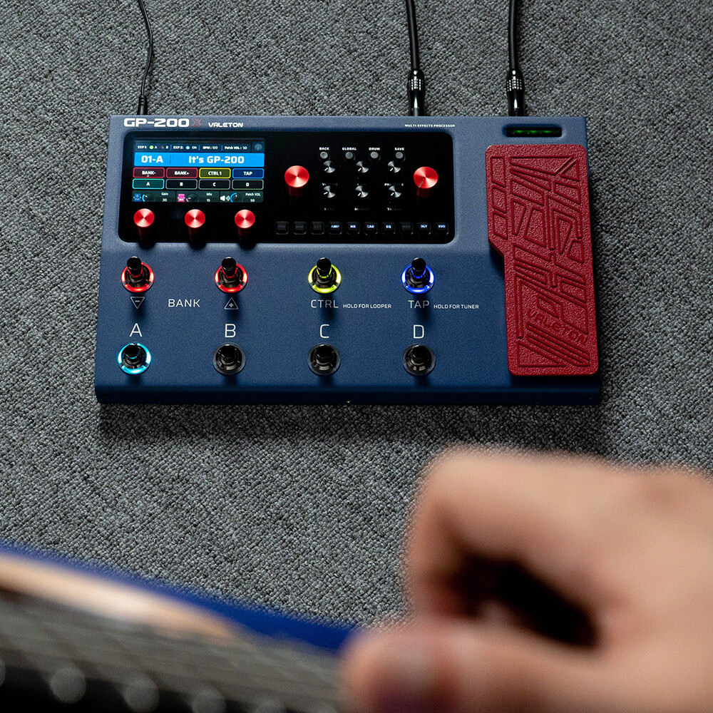 GP-200X Processore Multi-Effetti Per Chitarra E Basso Con Simulazione Amp, USB Audio - Foto 8