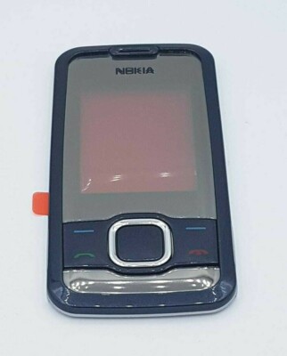 Original Nokia 7610 Supernova A-Cover Tastatur Keypad Frontcover Blau