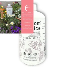 Elm Dirt's Bloom Juice for All Flowering Plants (1 - 32 oz 1 - 32 Bottle 