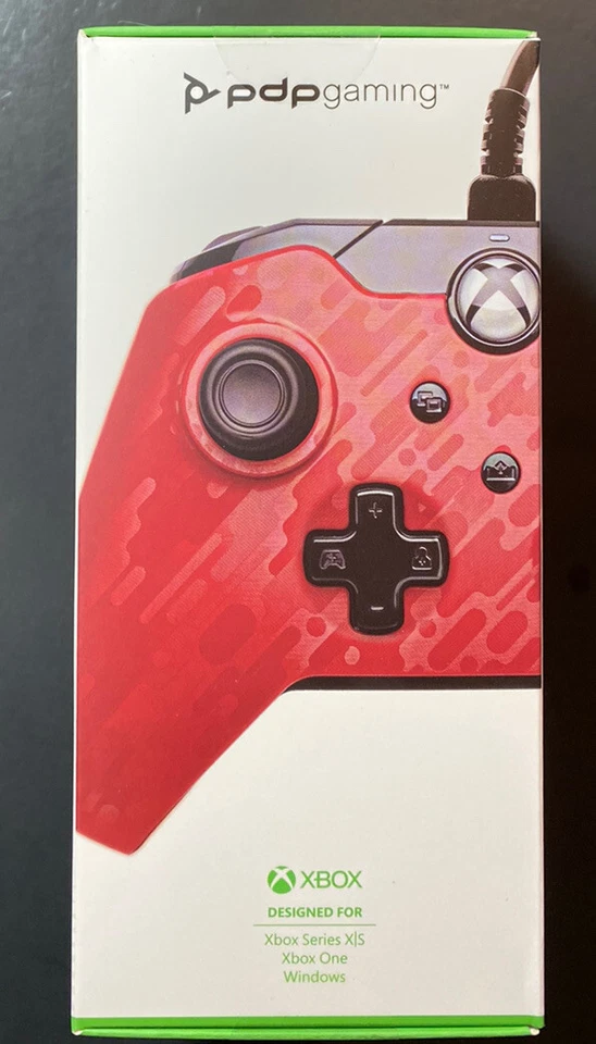 Official XBOX Wired Controller [ Phantasm Red ] NEW - Image 3 of 4