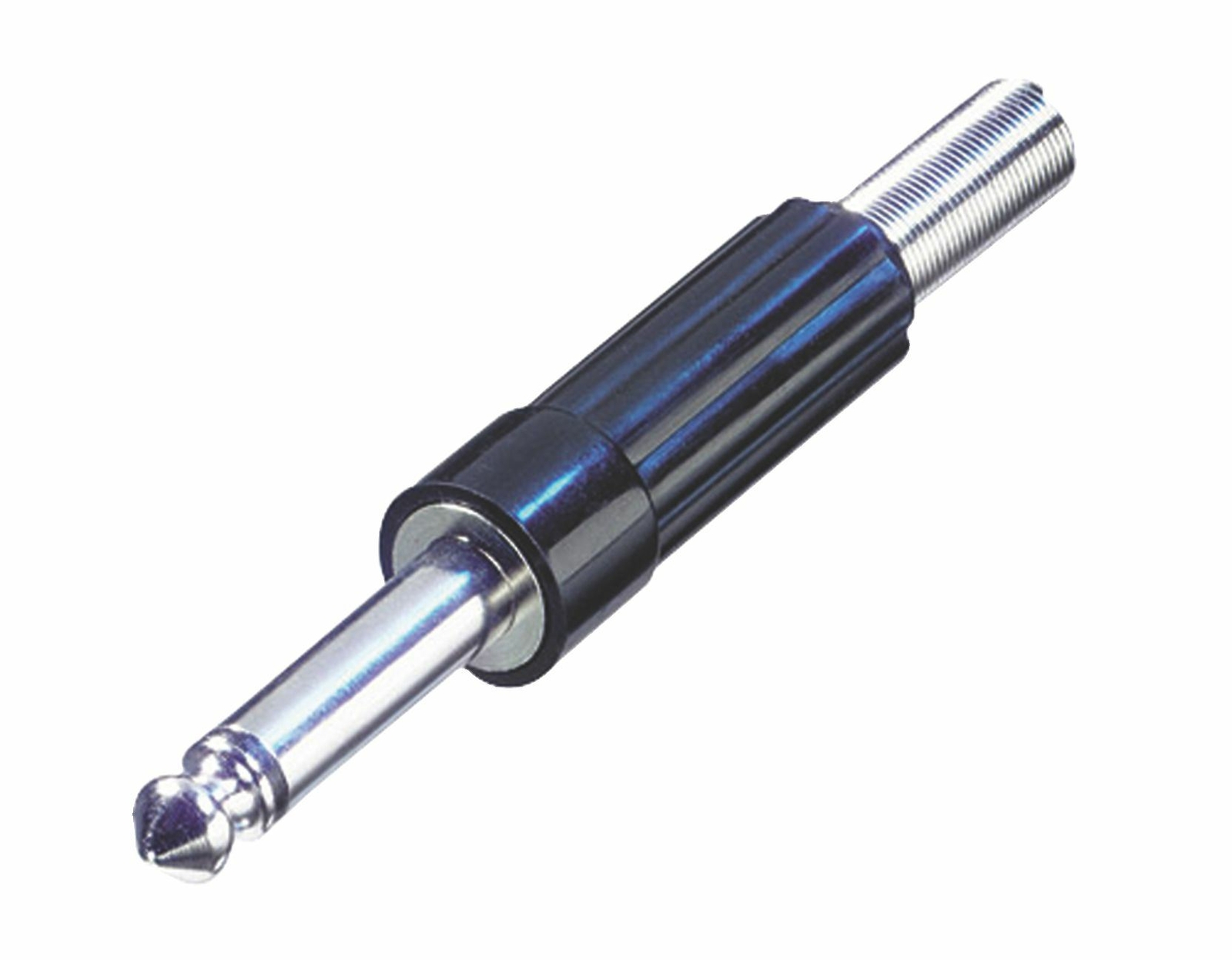 Neutrik NYS203 connector 6.3mm mono jack plug with cable protector (1/4"" Mono)