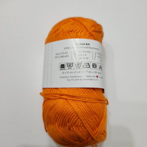 Hobbii Rainbow Yarn 8/4 Quality 100% Cotton PRICE PER SKEIN - YOU CHOOSE - Picture 268 of 329