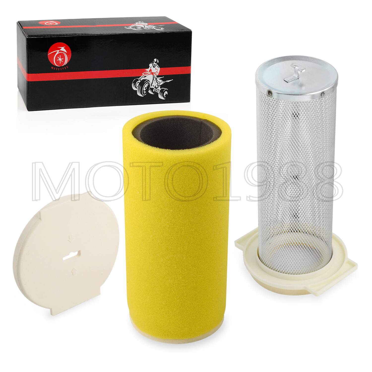 AIR FILTER CAGE GUIDE & AIR FILTER For YAMAHA KODIAK 400 YFM400 YFM400A