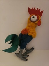 Disney Store Moana Hei Hei Plush Chicken Rooster 12" Stuffed Animal Clean