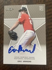 ERIC HAMMOND 2020 USC LEAF PERFECT GAME ROOKIE CARD #39 AUTOGRAPH