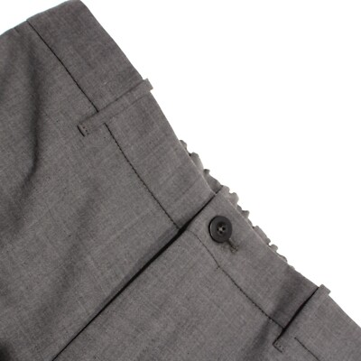 Slowear NWT Chinos / Casual Pants Size 46 (US 30) in Gray Polyester & Wool Blend