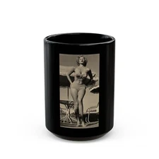 Eve Meyer #48 (Vintage Female Icon) Black Coffee Mug