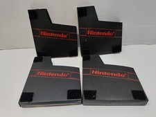 Lot of 4 Nintendo NES Black Dust Covers Game Cartridge Sleeves Red Logo OEM