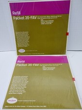 Holson Photo Album Refill Pages 35-FAV 33-FAV Holds 48 Up To 3.5''x5'' 2PK