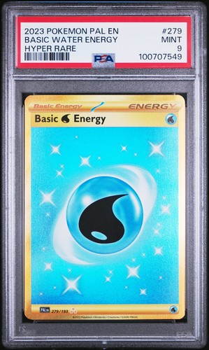 Basic Water Energy graded PSA 9 for sale on eBay