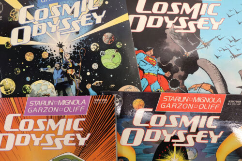 COSMIC ODYSSEY - DC Comics - Mini-Série Complète - Lot de 4 Livres - VF - Photo 1/9