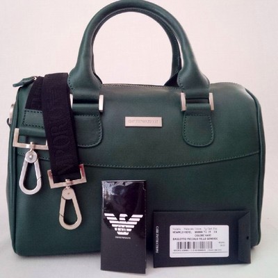 *NWT* EMPORIO ARMANI SATCHEL BOSTON BAG HANDBAG SHOULDER BAG MADE IN ITALY