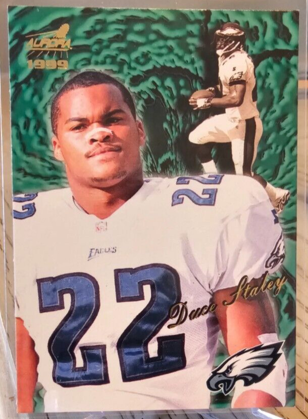 1999 Pacific Aurora Duce Staley #112 Eagles