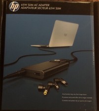 HP 65W SLIM AC POWER ADAPTER NEW AND SEALED