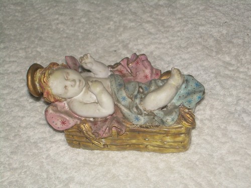 MAIOLICA CANTAGALLI - GESU' BAMBINO - 1957 - Foto 2 di 3