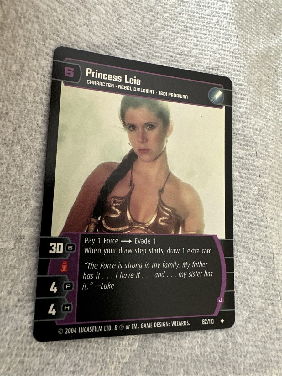 2004 Star Wars: TCG - Return of the Jedi Princess Leia Organa #62