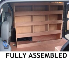 Peugeot Partner Van Shelving Racking SWB L1 Plywood System Tool Storage Unit UK