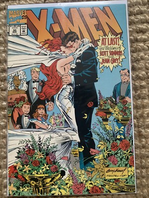 X-Men #30 (Marvel Comics March 1994)  VF At Least Wedding Of Jean And Scott