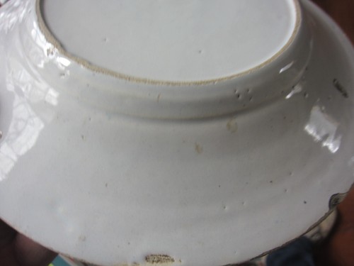 4 antique Delft plates - 18th century - Afbeelding 11 van 15