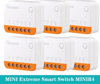 WiFi Smart Switch MINI Extreme Smart Home Relay Module Remote Voice Control Lot