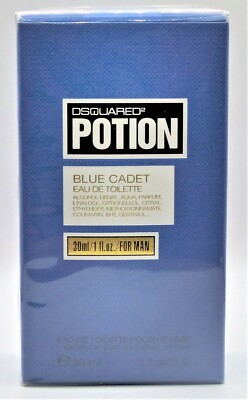 Dsquared² Potion Blue Cadet Men Homme 30 ml Eau de Toilette EDT Spray Dsquared2