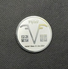 2005 FlyinV Geocoin VHTF NONTRACKABLE 80