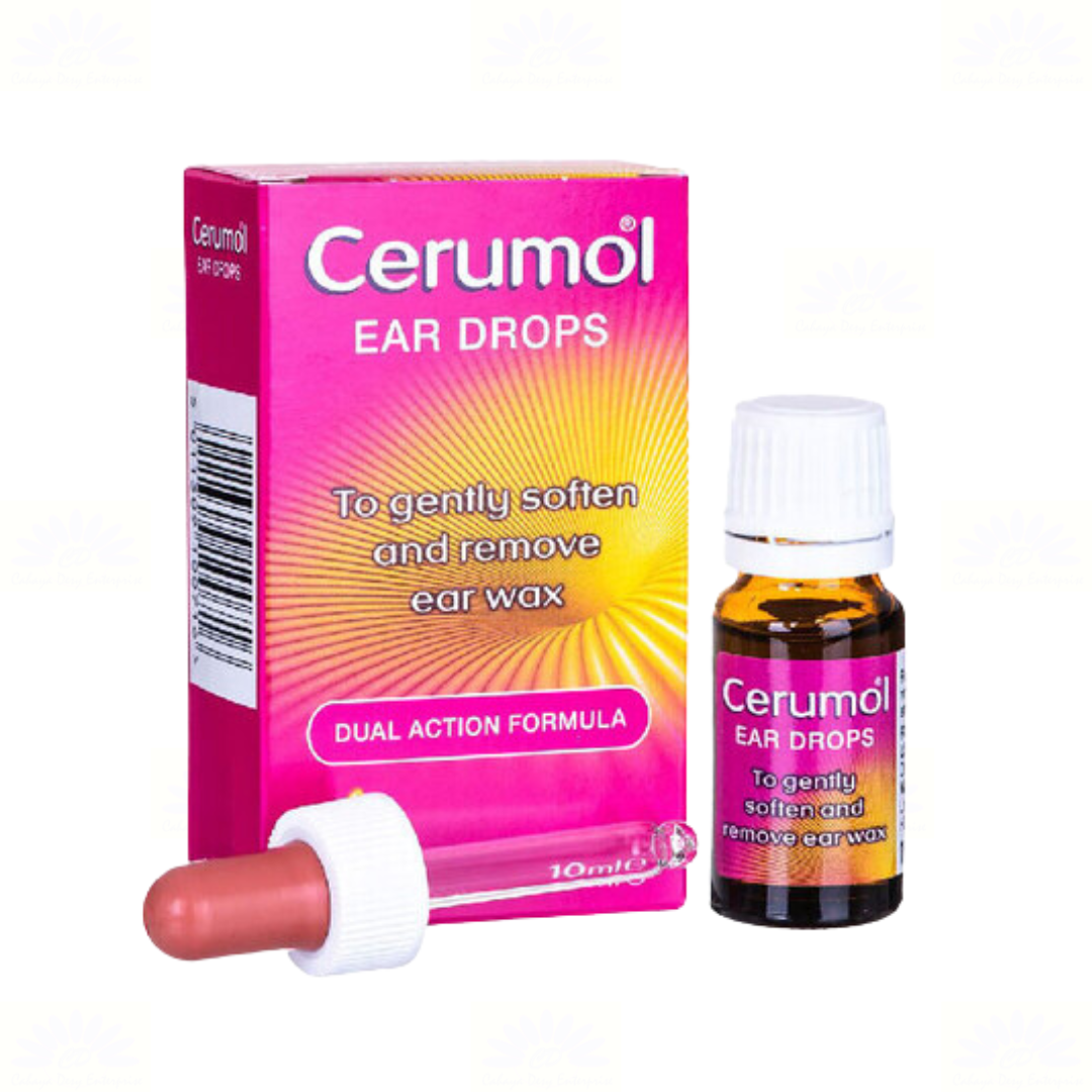 1 x Cerumol Ear Drops 10ml Wax Softener Soften & Remove Ear Wax eBay
