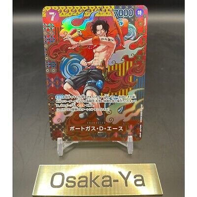 Portgas D. Ace OP02-013 SR SP Alt Art Two Legends OP-08 ONE Portgas D. Ace OP02-013 SR SP Alt Art Two Legends OP-08 ONE
