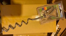 New Four Paws Walk About Heavy Duty Pet Tie Out Stake Silver Spiral for Dog