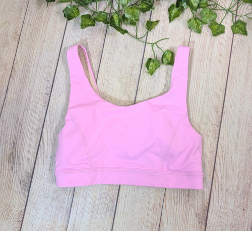 Lululemon Athletic Bra Sports Bra Pink OLD STYLE Women's Size 4