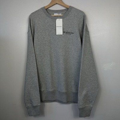 MKI Miyuki Zoku Sweatshirt Pullover, Grau, Neu mit Etikett, Design Studio Crew, Größe Herren XL