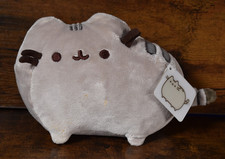 Official Pusheen Gray Cat 6" Tall 11" Long Plush Gund with Tag