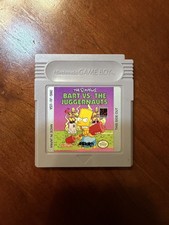 The Simpsons: Bart vs. the Juggenauts Nintendo Game Boy 1992 Acclaim Cart Only