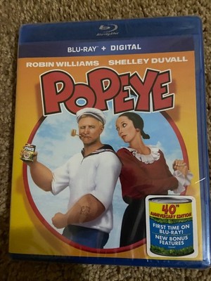 Popeye (Blu-ray, 1980) (New, Sealed)