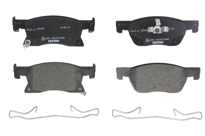 2x ✅Fits TEXTAR 2234201 Brake Pad Set, disc brake 2234201 Brake pads ⭐UK Seller⭐
