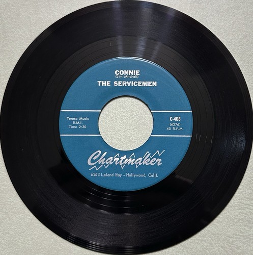 THE SERVICEMEN-SWEET MAGIC/CONNIE-RARE GRAIL NORTHERN SOUL CHARTMAKER NM 45rpm - Picture 2 of 2