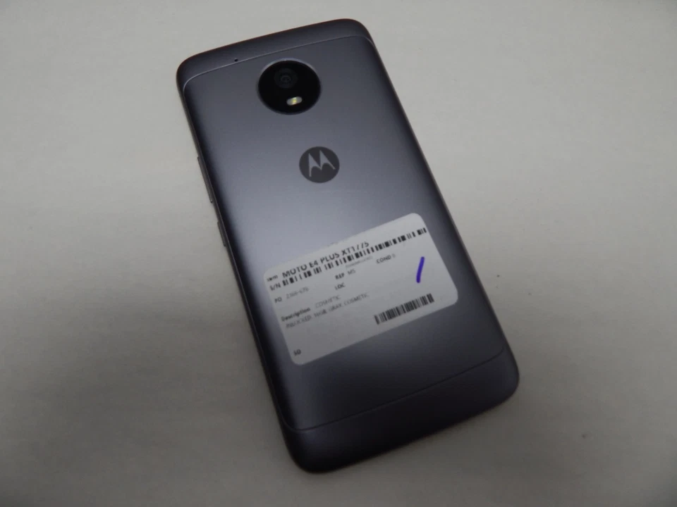 MOTO E4 PLUS XT1775 16 GB - (Desbloqueado) Gris PAQUETE Y ENVÍO GRATUITOS Foto 3 de 3