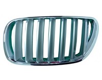 Gitter Grill Vorne Links BMW X3 E83 2006-2010 VERCHROMT-TITANIUM