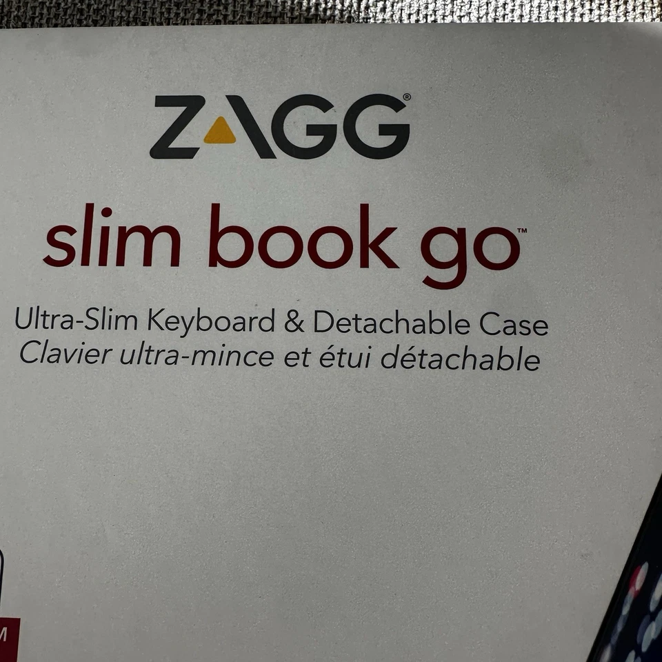 ZAGG Slim Book Go Keyboard for 12.9" Apple iPad Pro (2018, Black) - Image 4 of 4