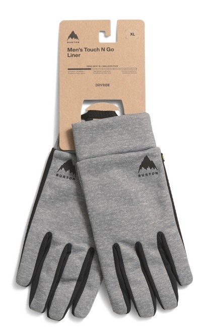 Men's Burton Liner Gloves Skiing/Snowboarding Touch N Go DryRide