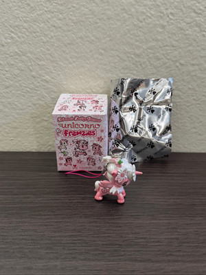 Tokidoki Shimmer Cherry Blossom Unicorno Frenzies Figure Phone Charm - Cherry Bl