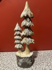 Resin Christmas Trees Tabletop Decor