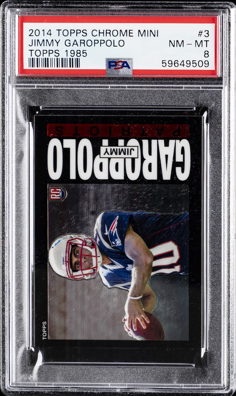 Jimmy Garoppolo Topps Chrome Mini Topps 1985 #3 Base