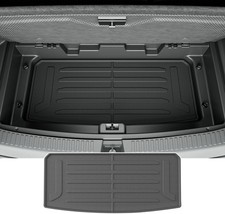 powoq Cargo Mat Compatible with 2024-2026 Chevy Traverse Trunk Mat TPE Lower Tru