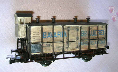 Roco KK ! "SoMo" Trix H0 DC "BAVARIA" DR Ep.II Bierwagen, Altona 600527 P (E)* | Condition: Gebraucht