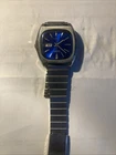 Vintage Seiko 7006-5019 Automatic 17J Jewels Wrist Watch Blue Dial Running!